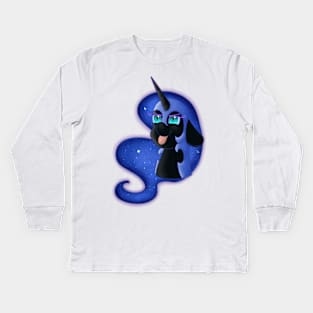 The Most Evil Blep Kids Long Sleeve T-Shirt